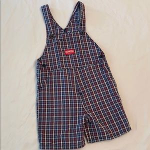 🇺🇸 Osh Kosh red, white, and blue overalls